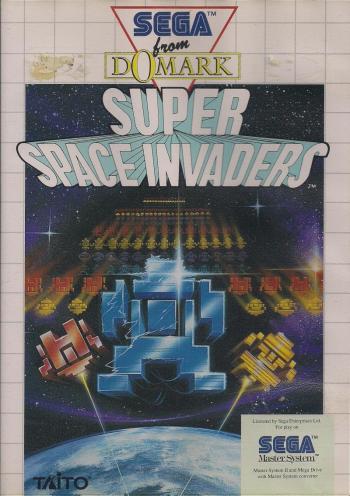 Cover Space Invaders for Master System II